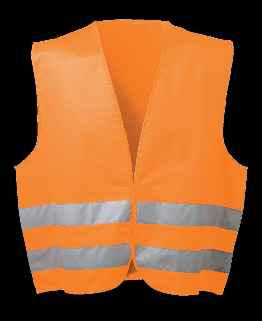 *OSKAR* POLYESTER-WARNWESTE ORANGE WICA-TEX®