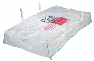 Platten Big Bag mit Aufdruck Asbest 2600 x 1250 x 300 mm