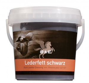 Lederfett schwarz